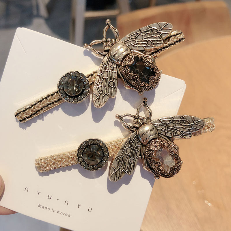 Korean Style Big Bee Hair Clip for Women - Creative Side Hairpin
