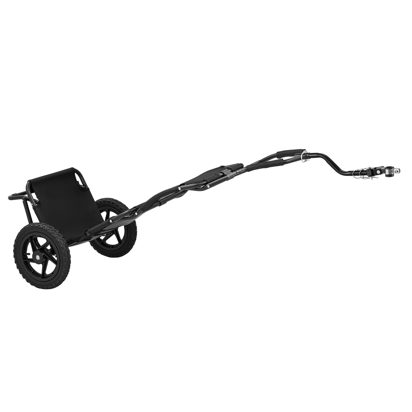 Bike Cargo Trailer 60Lb Capacity Foldable Bicycle Wagon with 12-Inch Wheels