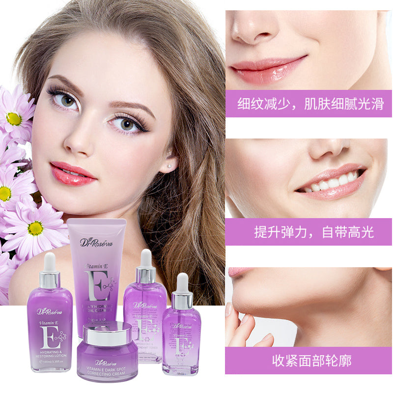 Vitamin E Moisturizing Facial Care Set - Hydrating Skin Solution