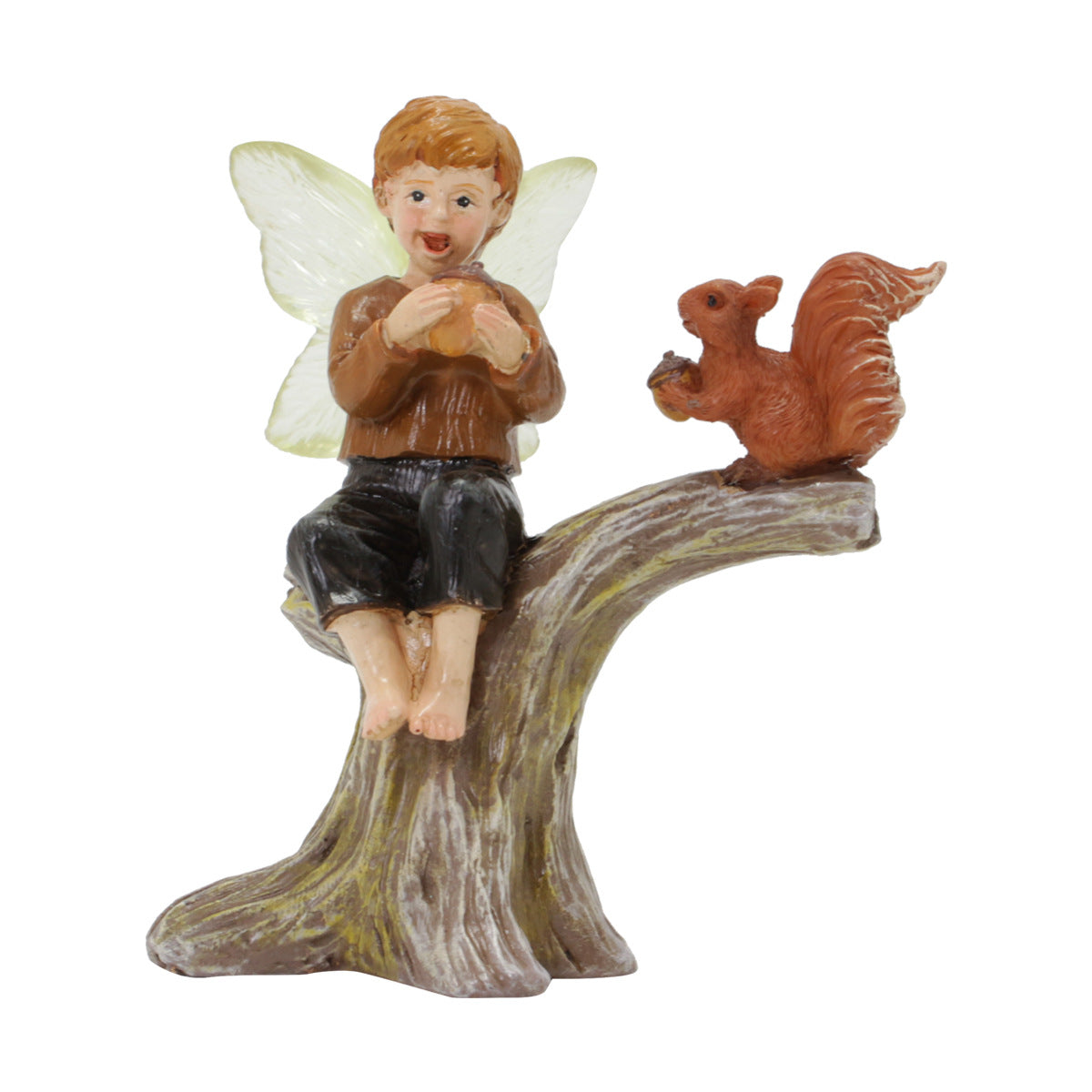 Craft Wooden Peg Accessories Elf Figurines for Home Decor - FARCENT & Squirrel Styles
