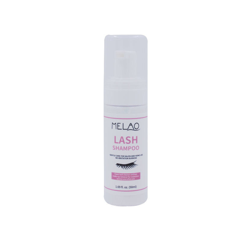 Eyelash Shampoo Moisturizing Frizz Cleaning Solution 50ml for Ladies