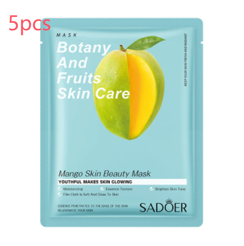 Hydrating Fruit Plant Mask - Facial Care for All Skin Types, 25g