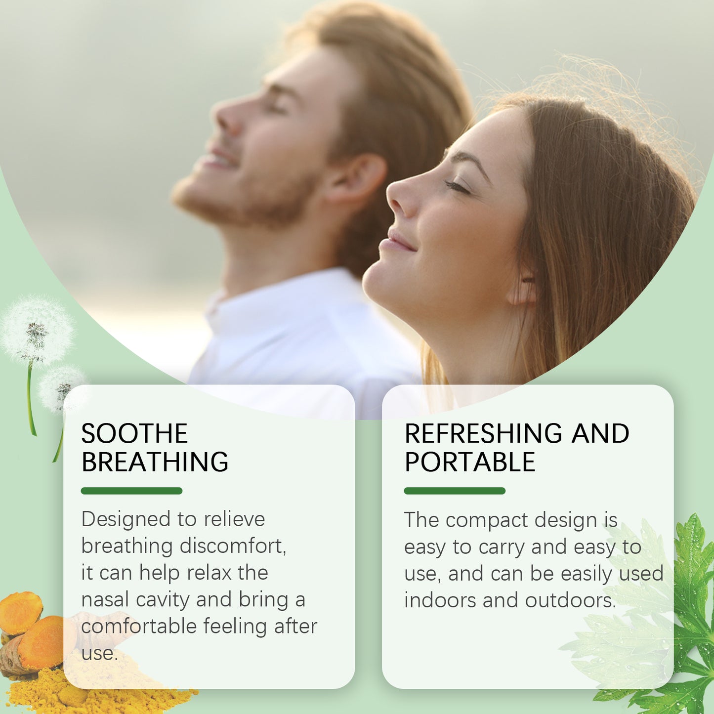 Herbal Nasal Spray - 20ml Soothing Nasal Cleansing Mist