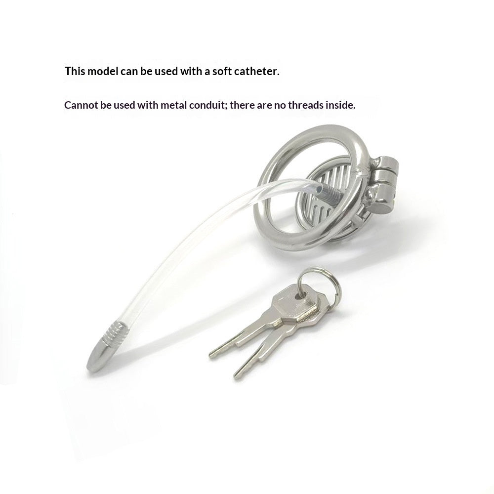 Stainless Steel Bondage Lock for Adult Wellness - Multiple Sizes