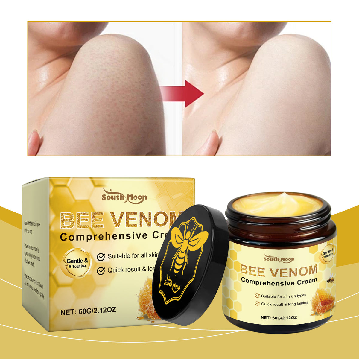 Bee Skin Moisturizing Cream 60g