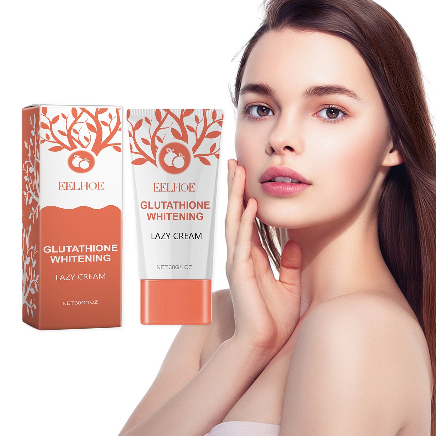 Firming Facial Cream with Glutathione & Vitamin C for Anti-Aging Skin Care