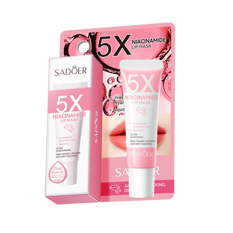 Nicotinamide Lip Moisturizer with Ceramide and Vitamin C - 10g Hydrating Lip Mask