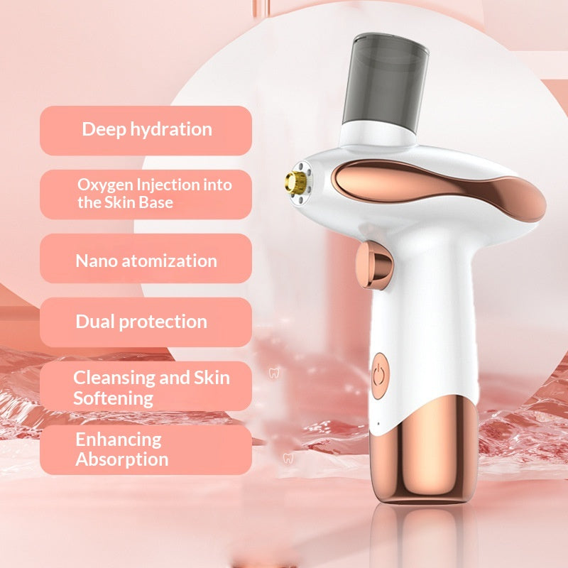 Nano Hydrating Facial Mist Sprayer with Skin Care Functions - Multiple Colors