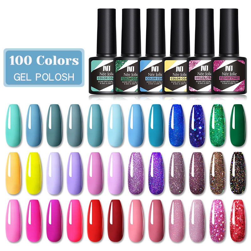 Nail Polish Set - Nude Neutrals Soak Off Gel Polish for Natural Manicure