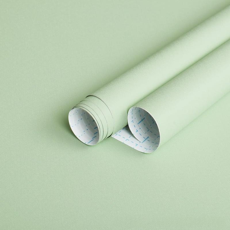 Matte Self-Adhesive PVC Wallpaper - Moisture-Resistant & Stainproof for Home & Dorm Decor