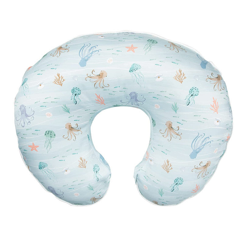 U-Shaped Nursing & Breastfeeding Pillow Cover with Detachable Print