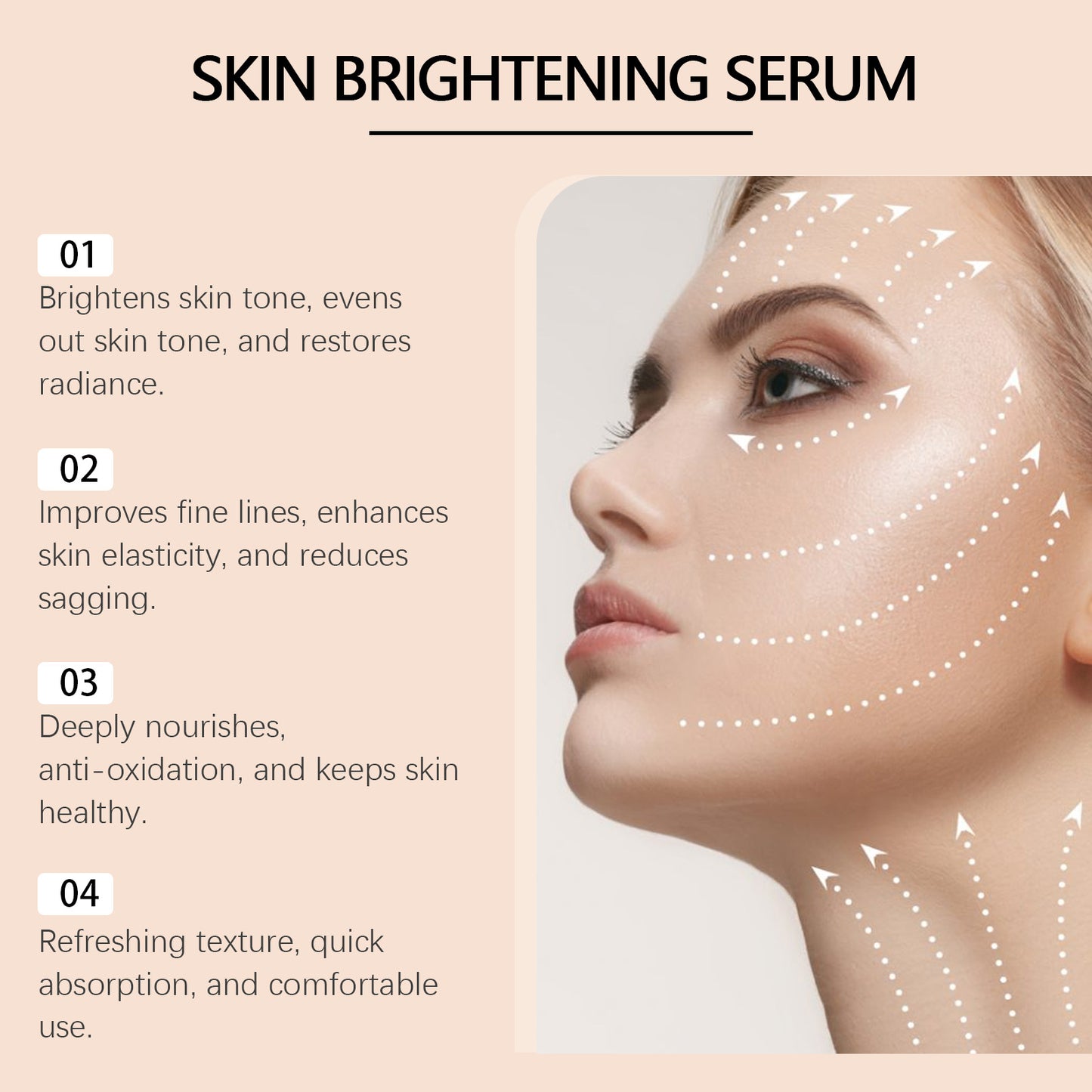 Vitamin C Brightening Facial Essence 30ml - Hydrating & Rejuvenating Skin Care
