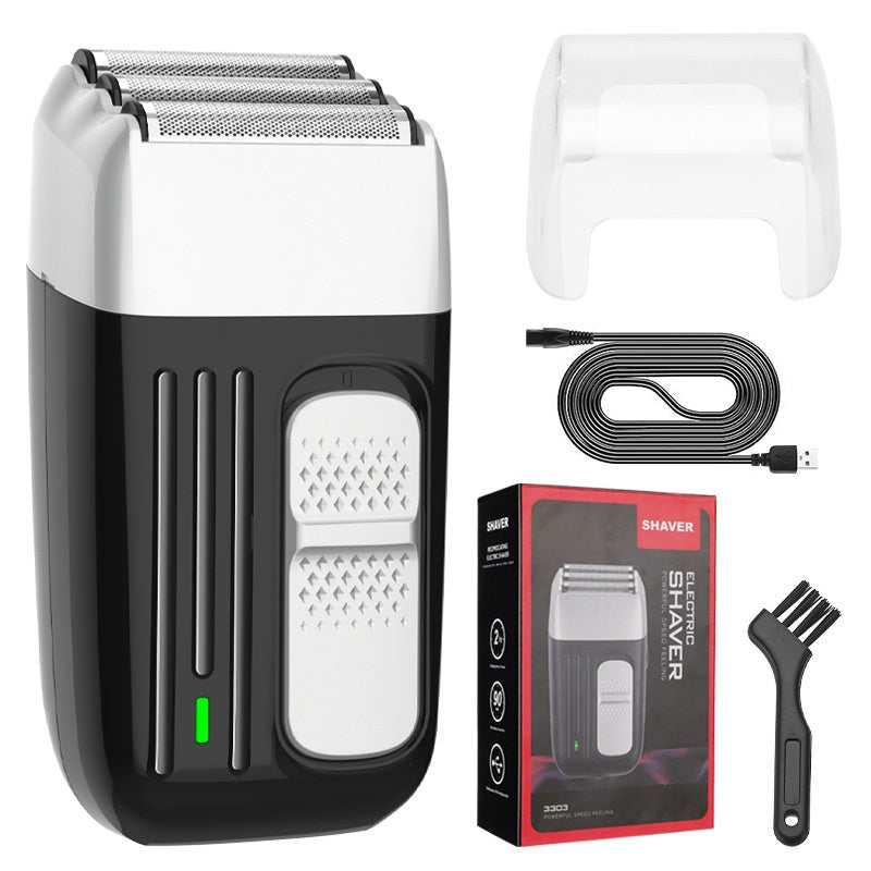 Electric Reciprocating Razor Shaver with Floating Cutter Head USB Rechargeable