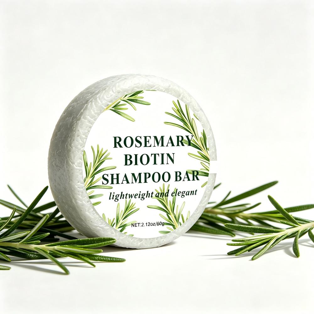 Biotin Rosemary Shampoo Bar 60g - Natural Hair & Body Care