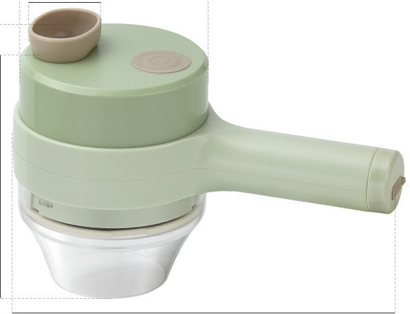 Mini Wireless Electric Garlic Chopper & Press for Kitchen Use - Multiple Colors