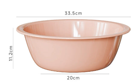 Laundry Basin 30cm Medium Lemon Yellow - Plastic Laundry Trough