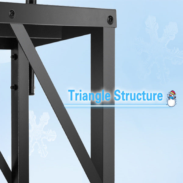 Heavy-Duty Pool Ladder with Handrail - 660Lb Capacity, Anti-Slip Steps, Above-Ground Pool Access