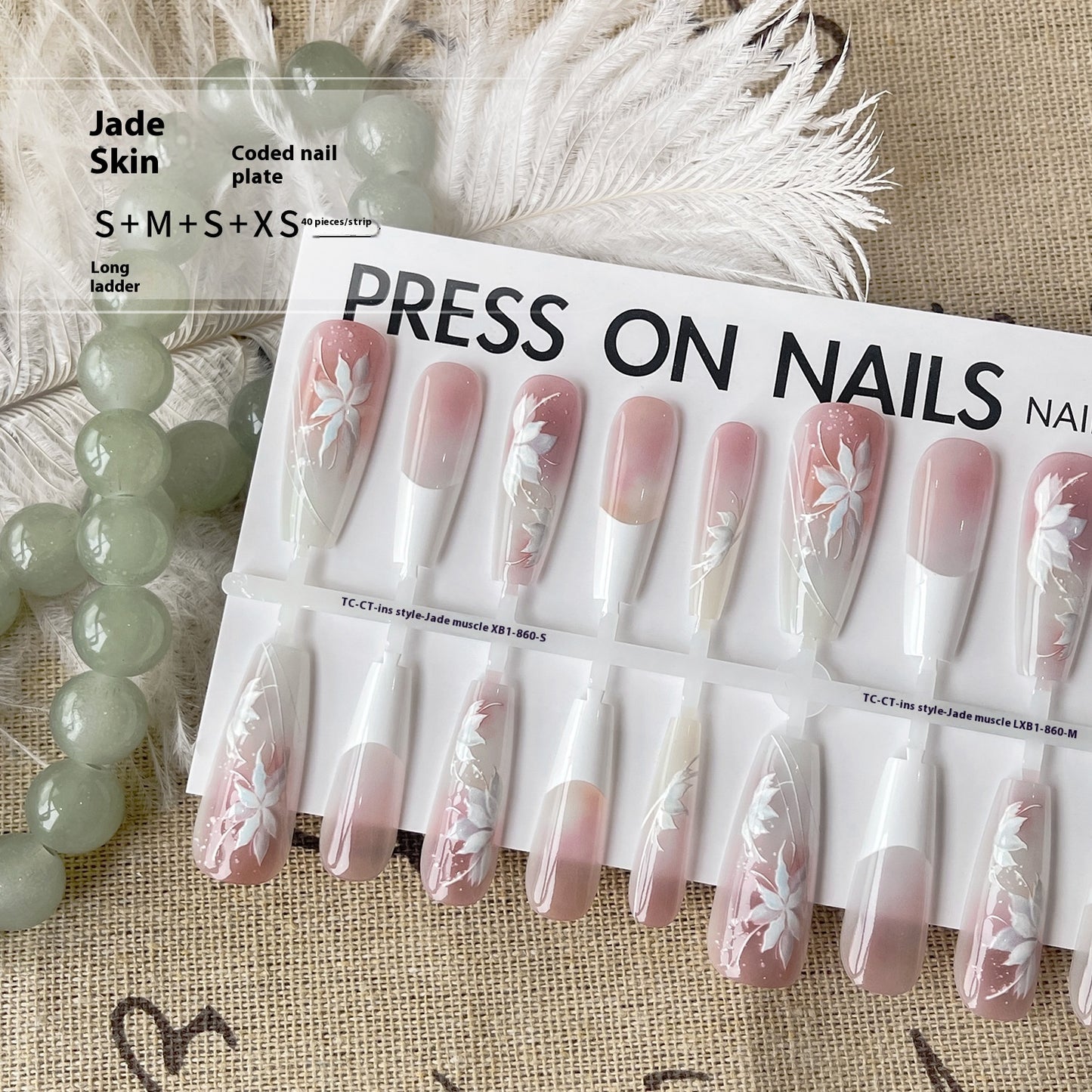 Ancient Style Nail Art Kit with Sealed and Unsealed Layers for Ladies