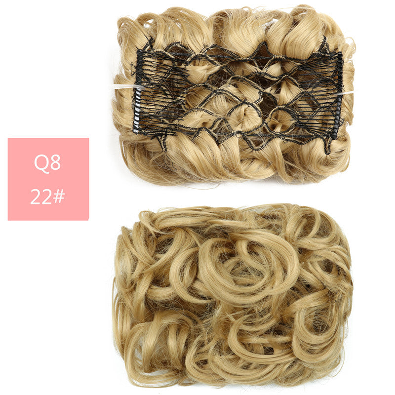 Fluffy Cosplay Wig with Comb Insert - High Temperature Synthetic Hair