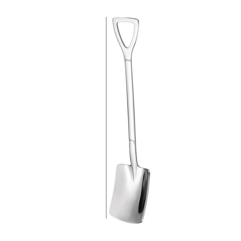 Stainless Steel Spade Spoon for Watermelon Ice Cream - Multiple Colors