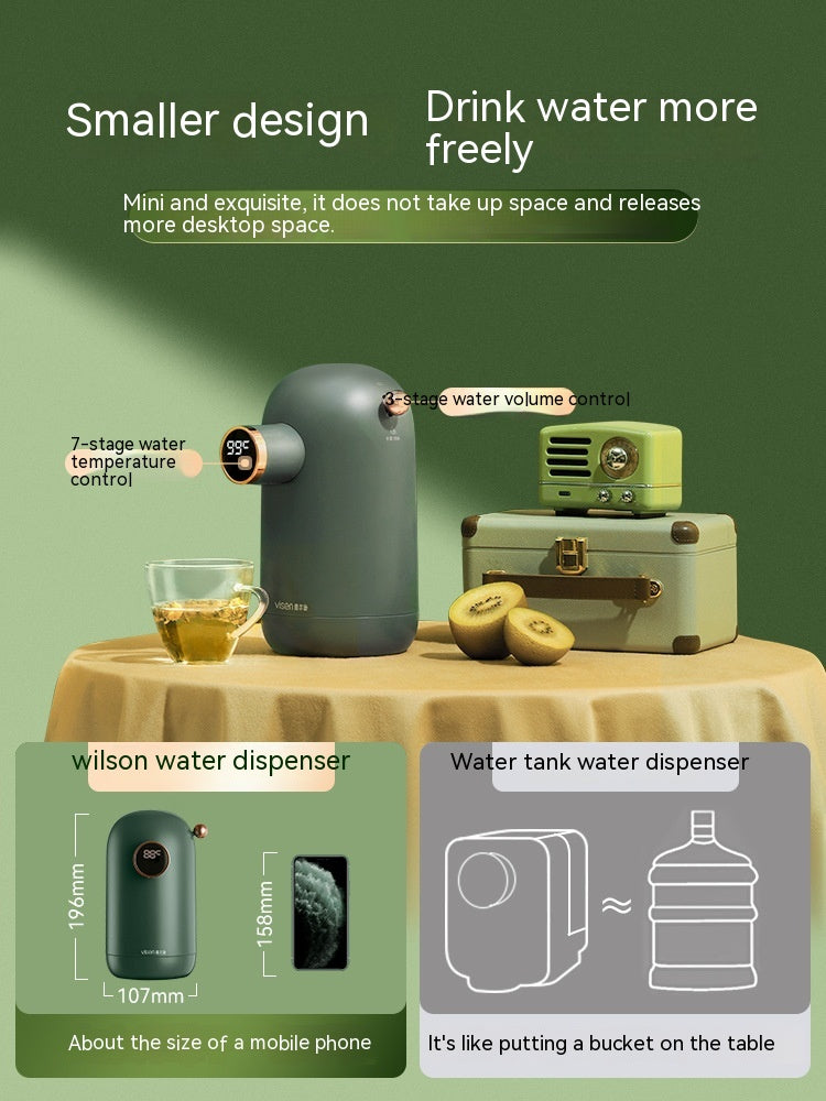 Mini Hot Water Dispenser Desktop Household Kitchen Appliance