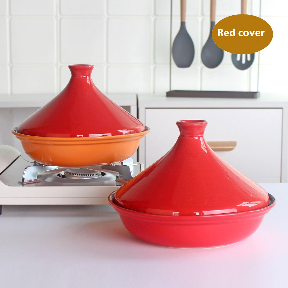 Heat-Resistant Ceramic Claypot Rice Cooker with Cover - 3L Restaurant-Grade Casserole