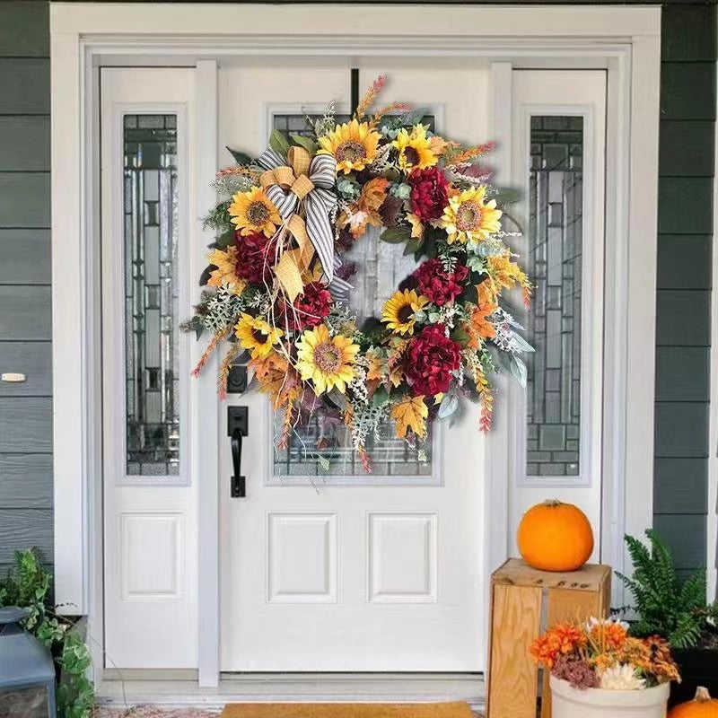 Sunflower Plant Garland Decoration for Home & Garden
