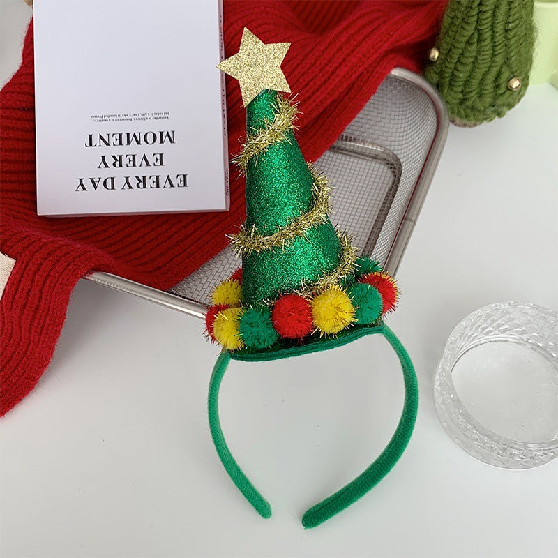 Christmas Light Headband for Women – Snowflake & Holiday Styles