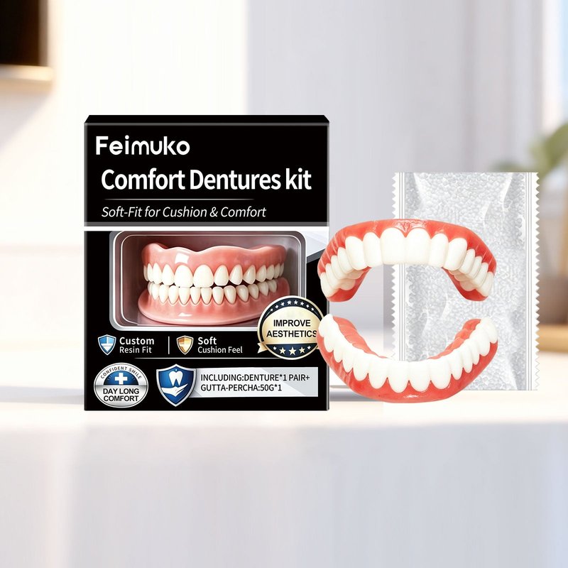 Comfortable Resin Denture Set