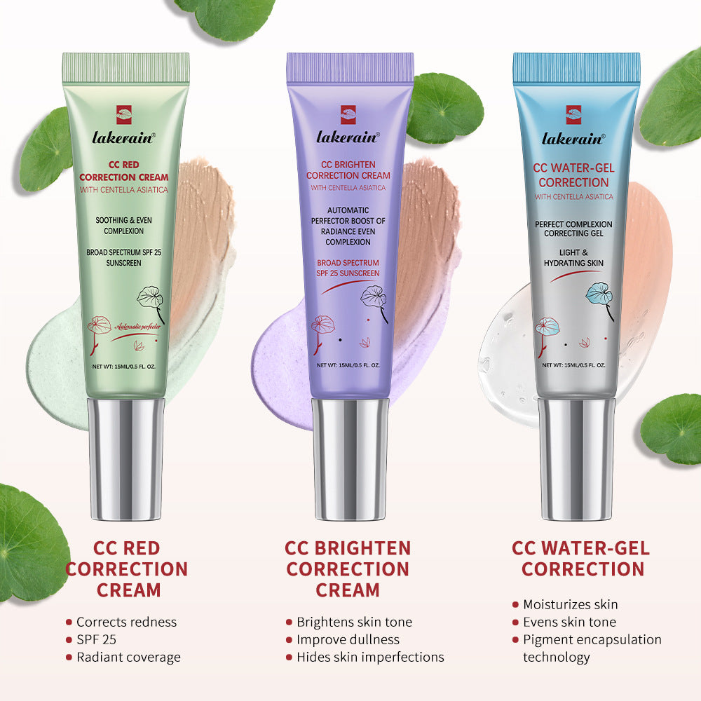 Long-Lasting CC Cream Concealer with Centella Asiatica for Pores and Skin Moisturizing