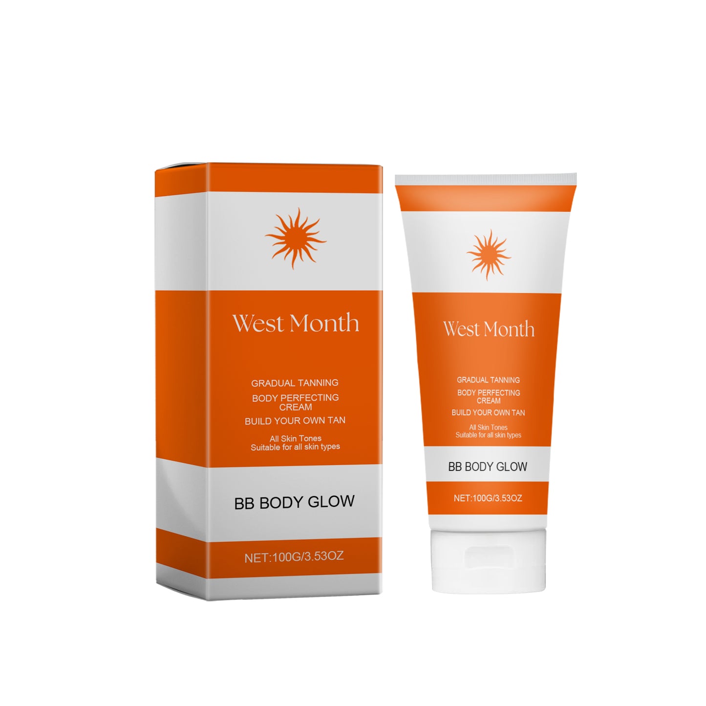 Natural Tanning Accelerator Cream - Moisturizing Body Lotion with Aloe Vera