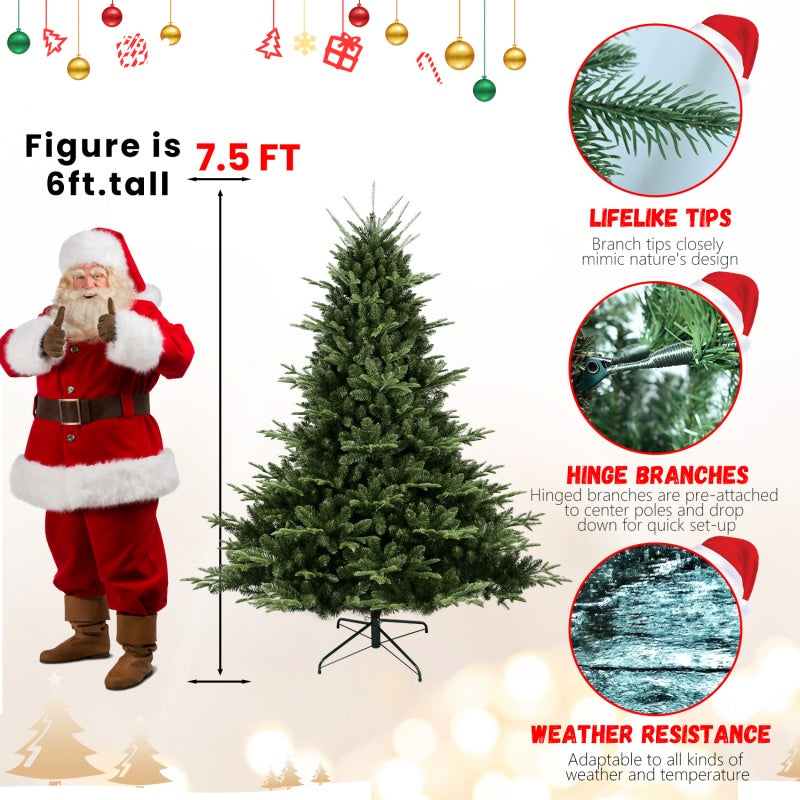 Artificial Christmas Tree - PE/PVC Mixed Material, Multiple Heights