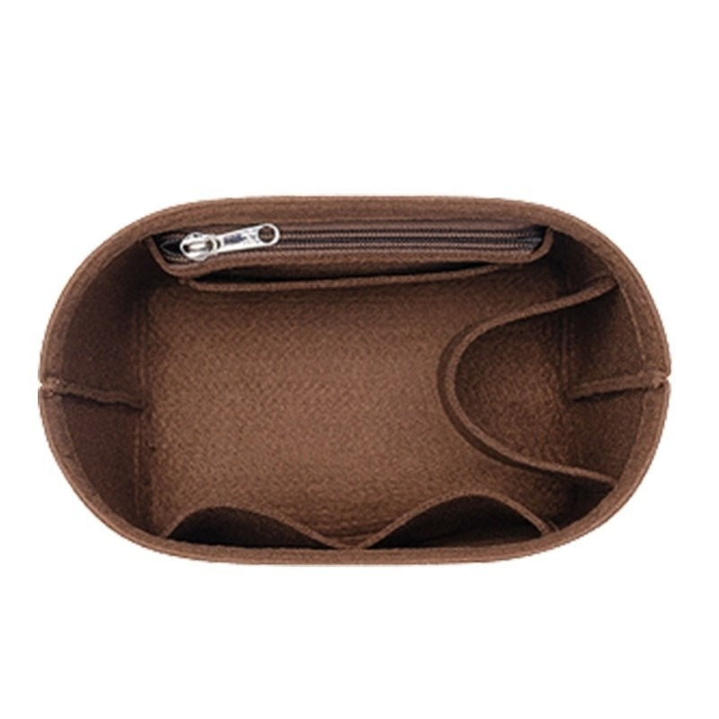 Felt Storage Pouch for Makeup Bag Organizer Inner Liner Support Bag