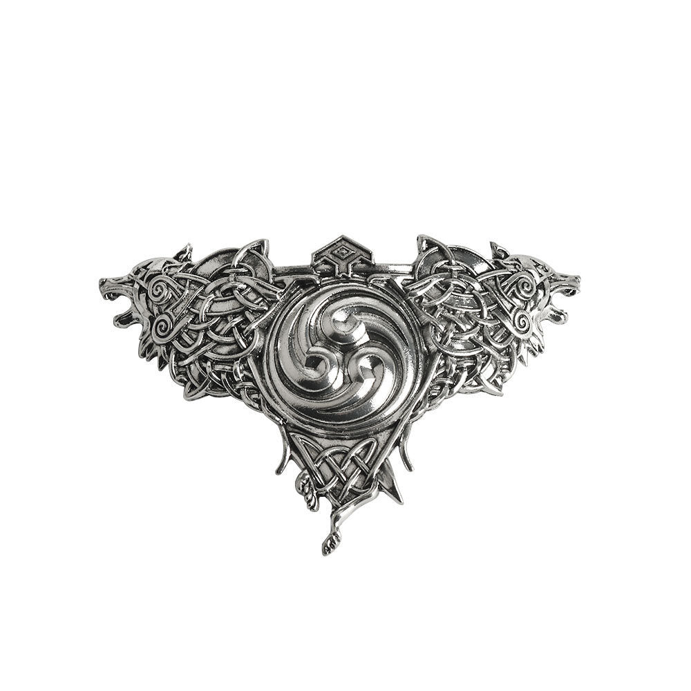 Butterfly Metal Hair Clip Crescent Headpiece