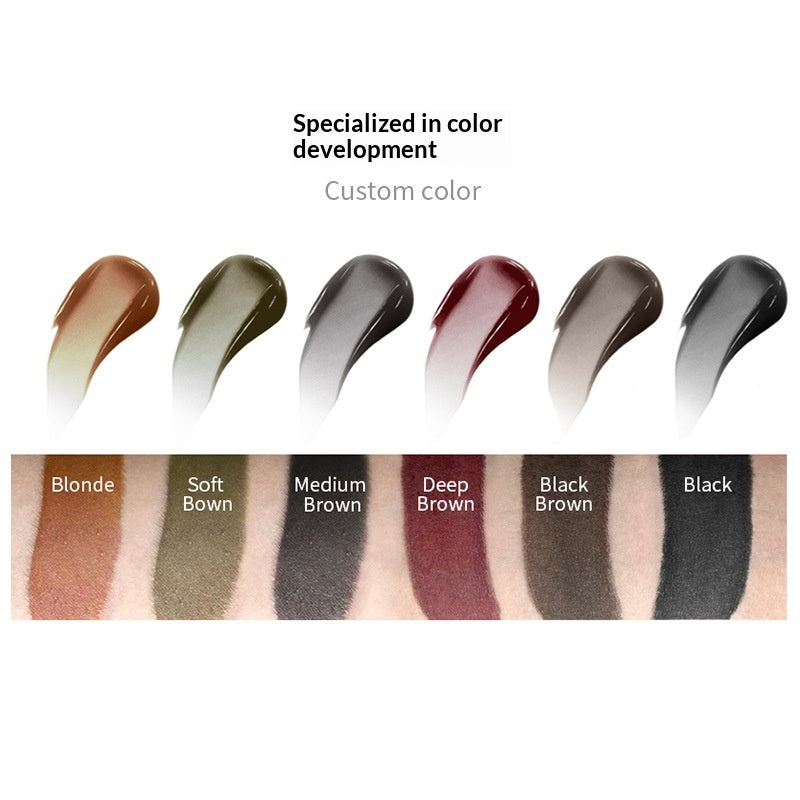Scalp-Friendly Hair Dye Cream - Sweat-Resistant, Natural Color