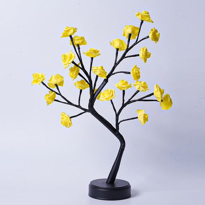 Decorative LED Flower Lights for Holiday & Room Decor - USB Powered