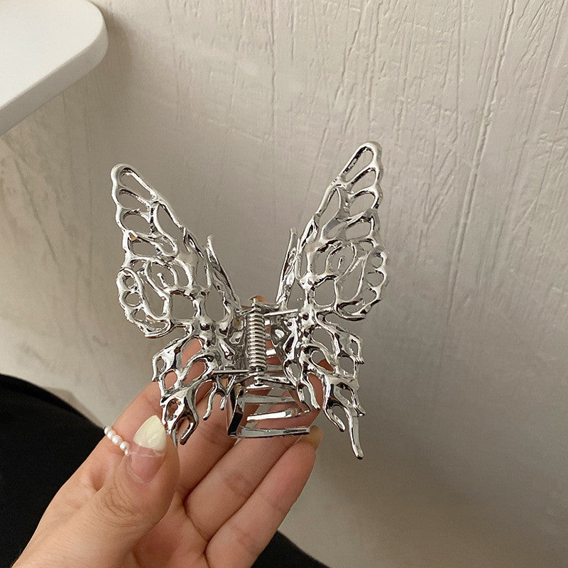 Metal Butterfly Hairpin - Fashion Hair Accessory with Multiple Colors