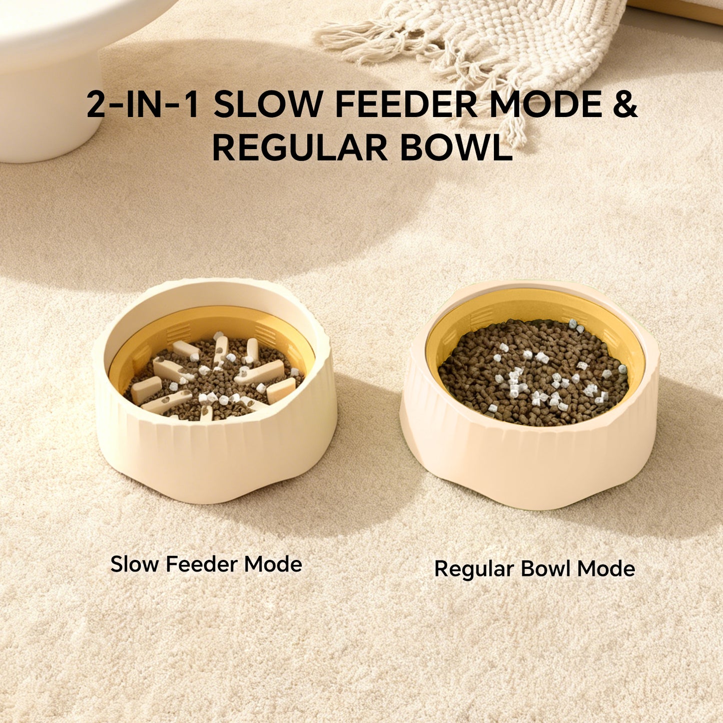 Dual-Purpose Slow-Cooking Pet Bowl - Self Pickup