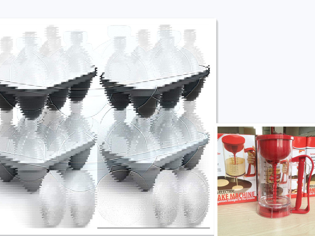 Silicone Ice Cube Tray for Whiskey and Frozen Drinks - 4 or 6 Balls Sets