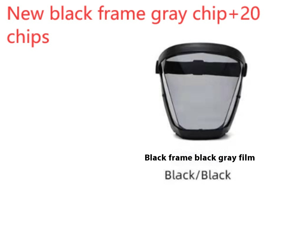 Transparent Face Shield Anti-Oil Dust-Proof Goggles for Safety and Protection