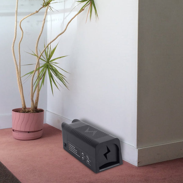 High Voltage Electronic Rat Trap - Rechargeable Indoor & Outdoor Mice Killer