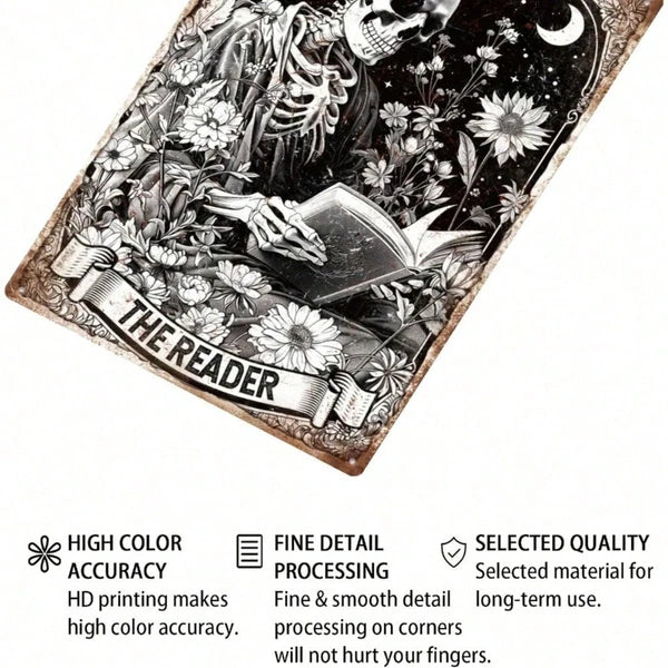 Metal Tin Sign Wall Decoration - 20 cm x 20 cm