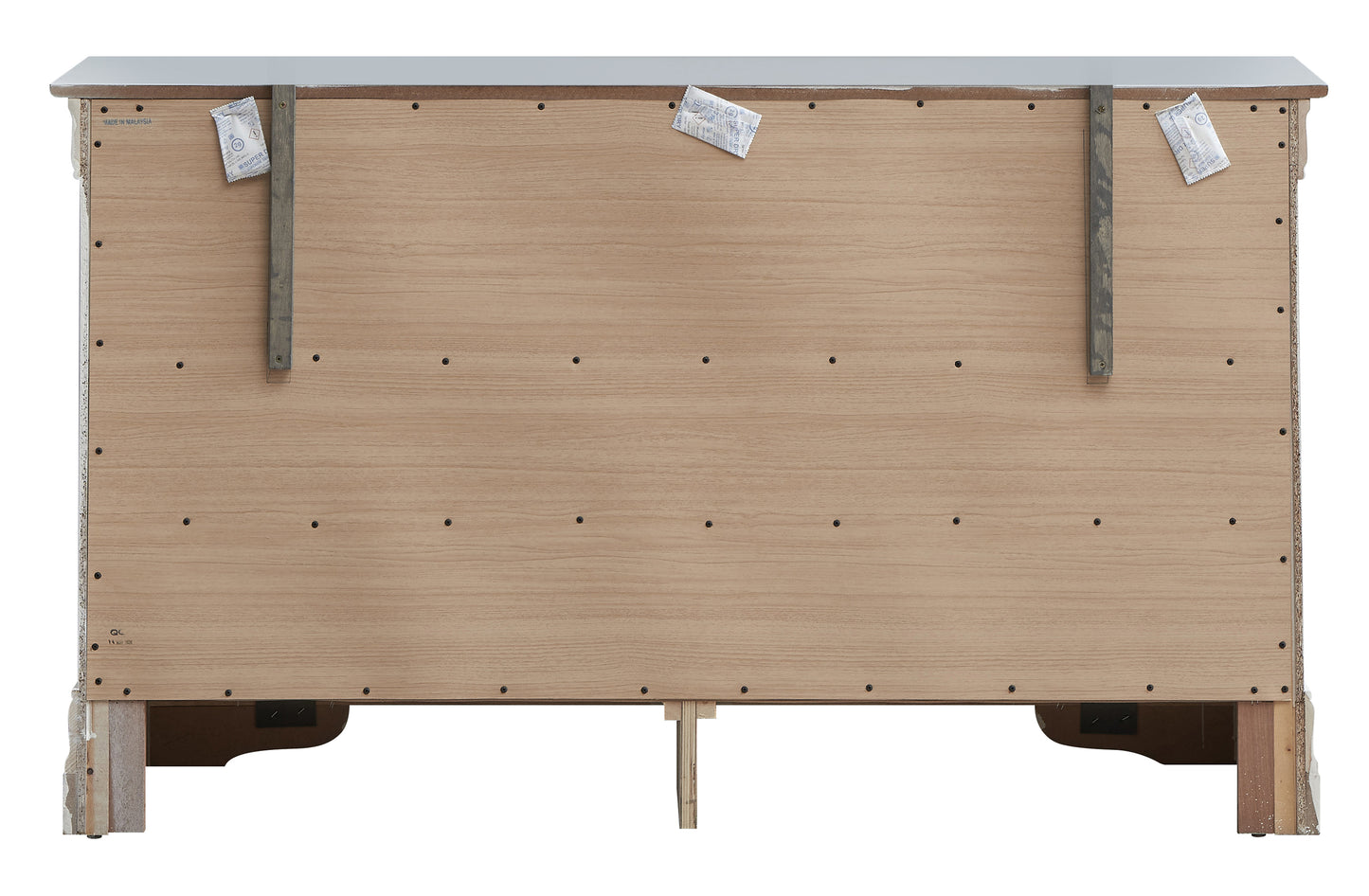 Lorana G6590-D Dresser , Silver Champagne
