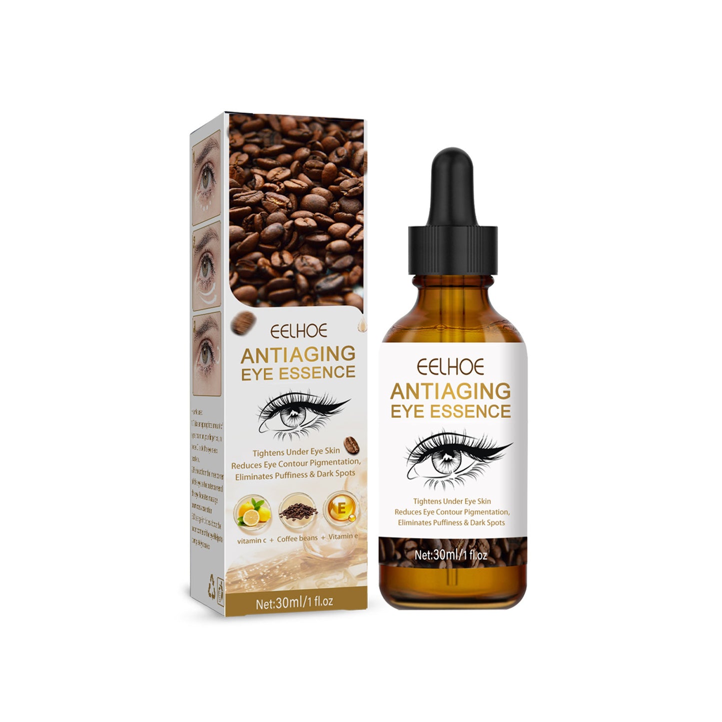 Anti-Aging Eye Serum for Dark Circles, Puffiness, and Fine Lines - 30ml
