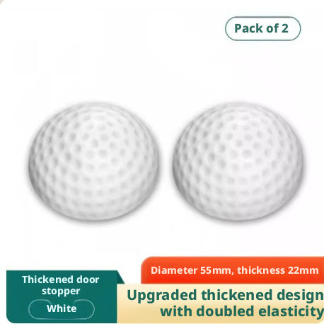 Anti-Collision Silicone Mat - White, Pack of 1, Protective Floor Cover
