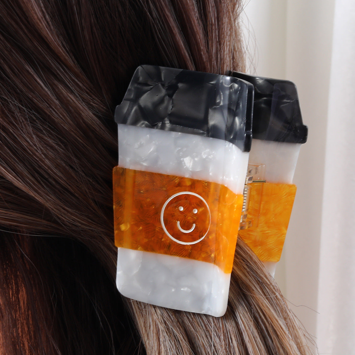 Hamburger Ice Cream Acetate Hairpin