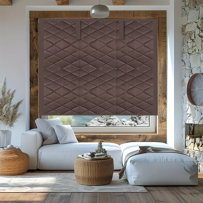 Magnetic Thermal Insulated Door Curtain - Windproof & Cold Block for Winter Home & Balcony