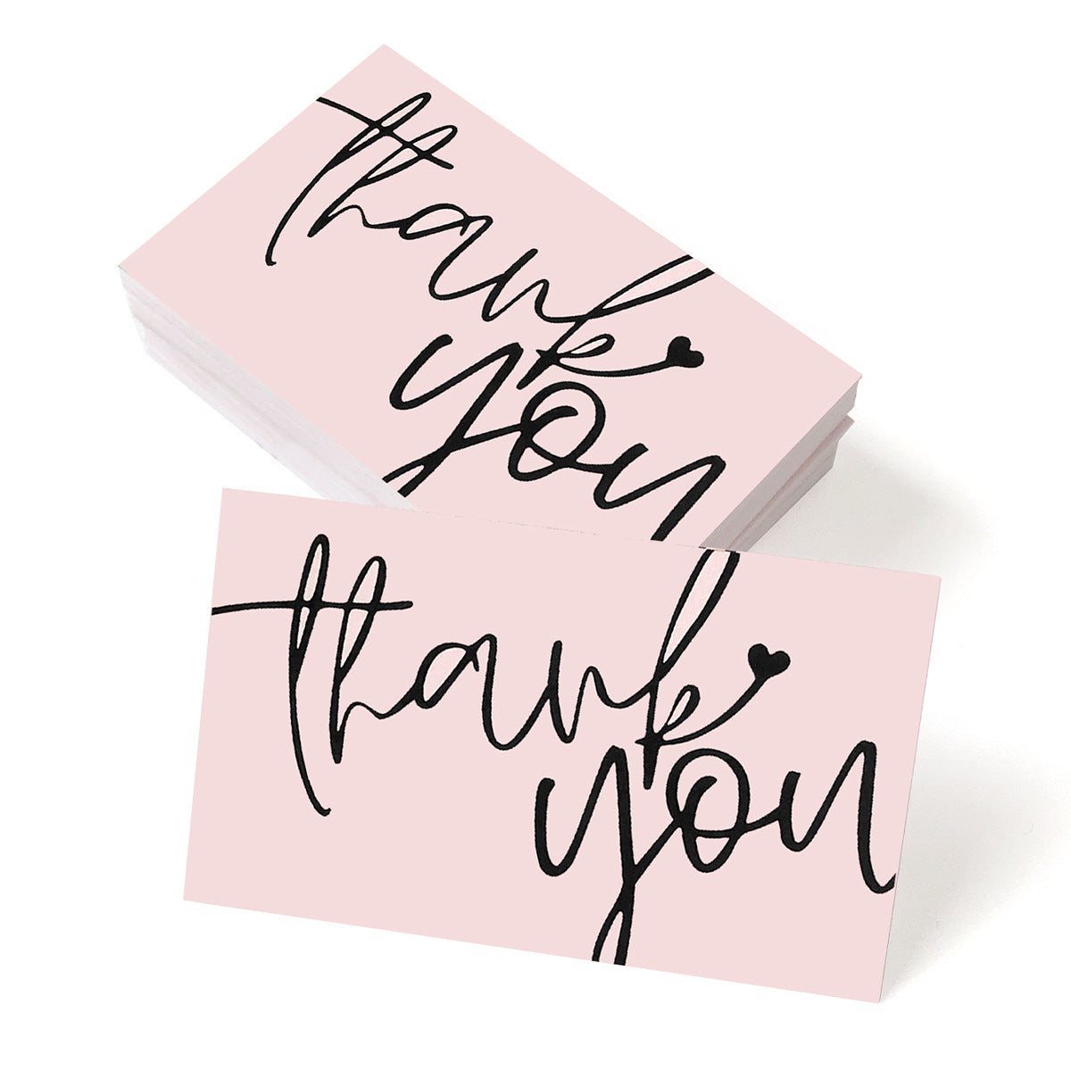 Thank You Greeting Cards Set for Weddings Parties & Holidays - 50 Pack