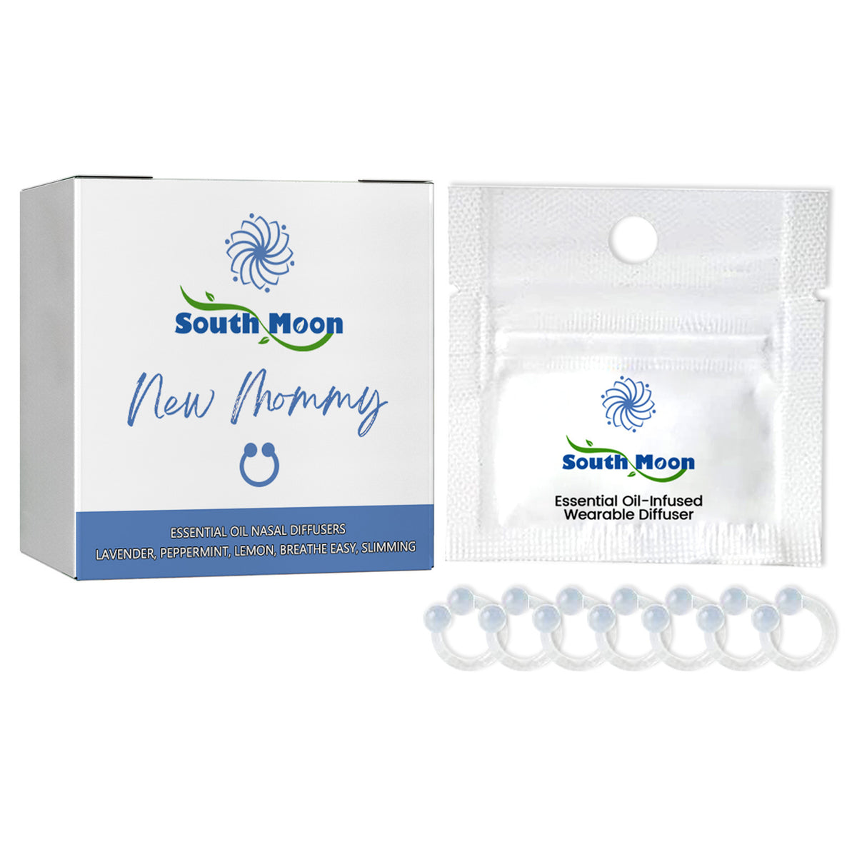 Essential Oil Nose Ring - 7 Pieces Per Box