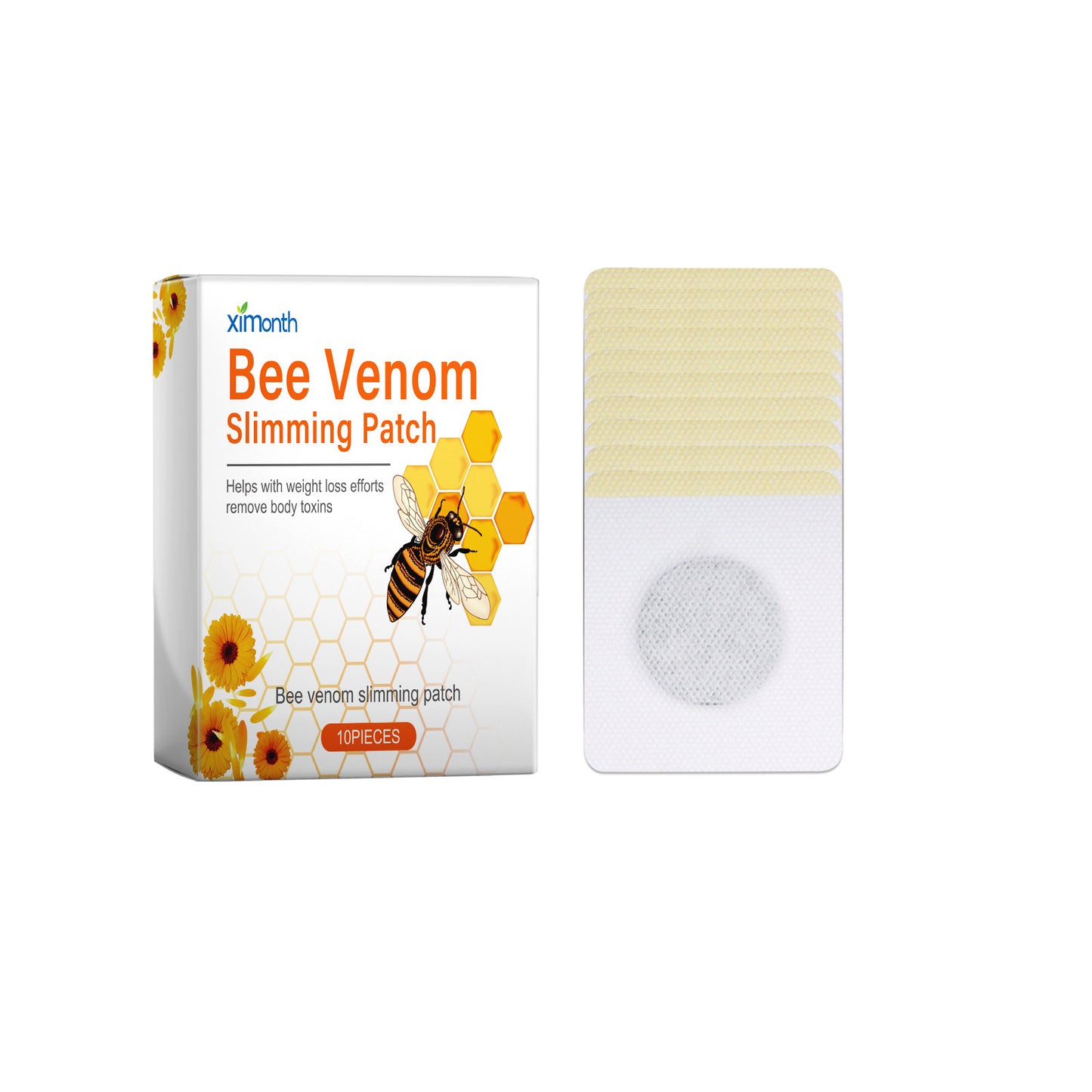 Bee Venom Lymphatic Slimming Patch - Navel Shape & Body Sculpting Care